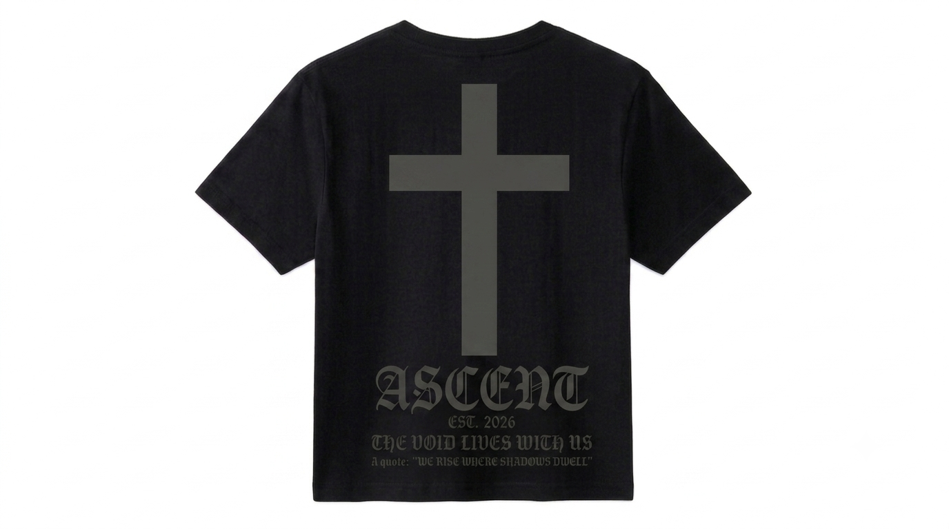 ASCENT // "CHURCH OF ASHES" HEAVYWEIGHT TEE